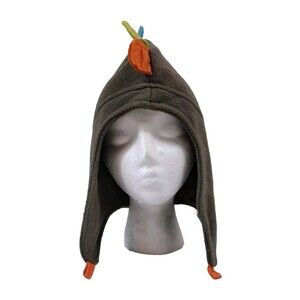 Naartjie Kids Hat Green 8-10yrs Colorful Dinosaur Spikes